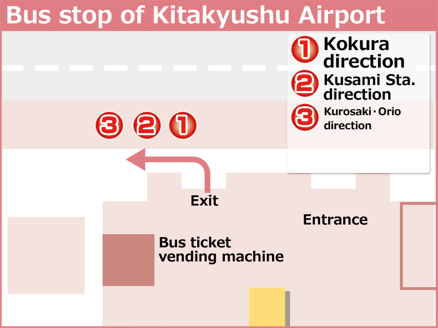 北九州空港バスのりば